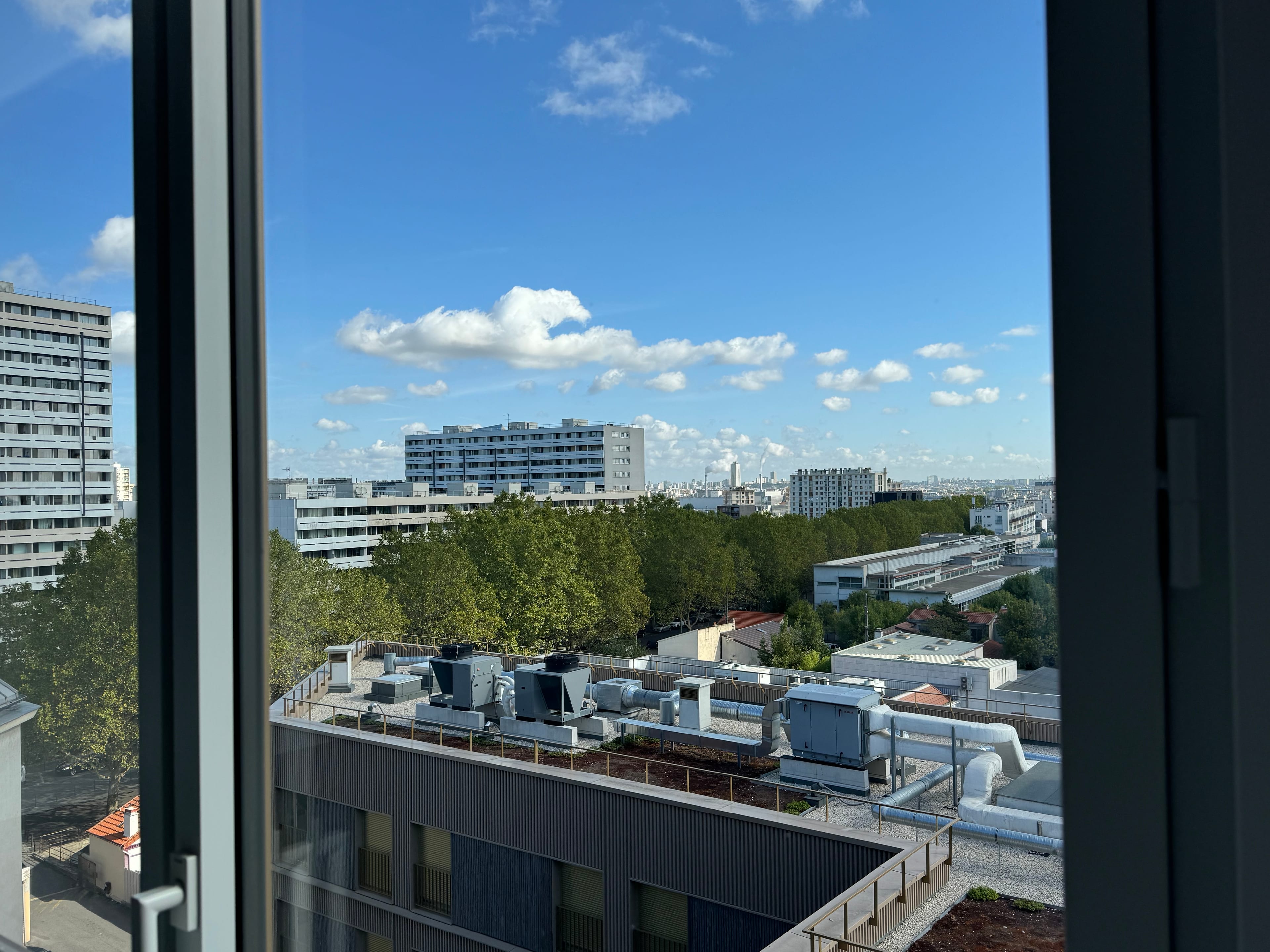Vue sur Ivry-sur-Seine depuis Idolatry Studio